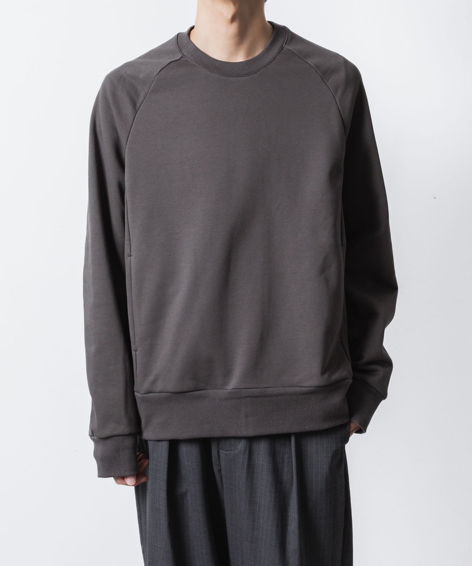 ATTACHMENT アタッチメントのCO STRECH TERRY PULLOVER - D.GRAYの公式通販サイトsession福岡セレクトショップ