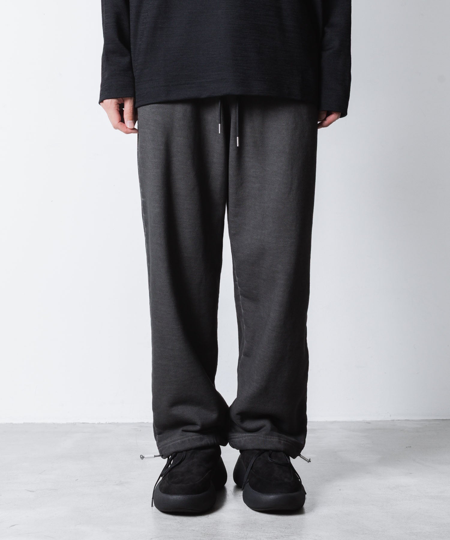 VEIN ヴェインのJUMBERCA TERRY COLD DYED SWEAT PANTS - GRAYの公式通販サイトsession福岡セレクトショップ