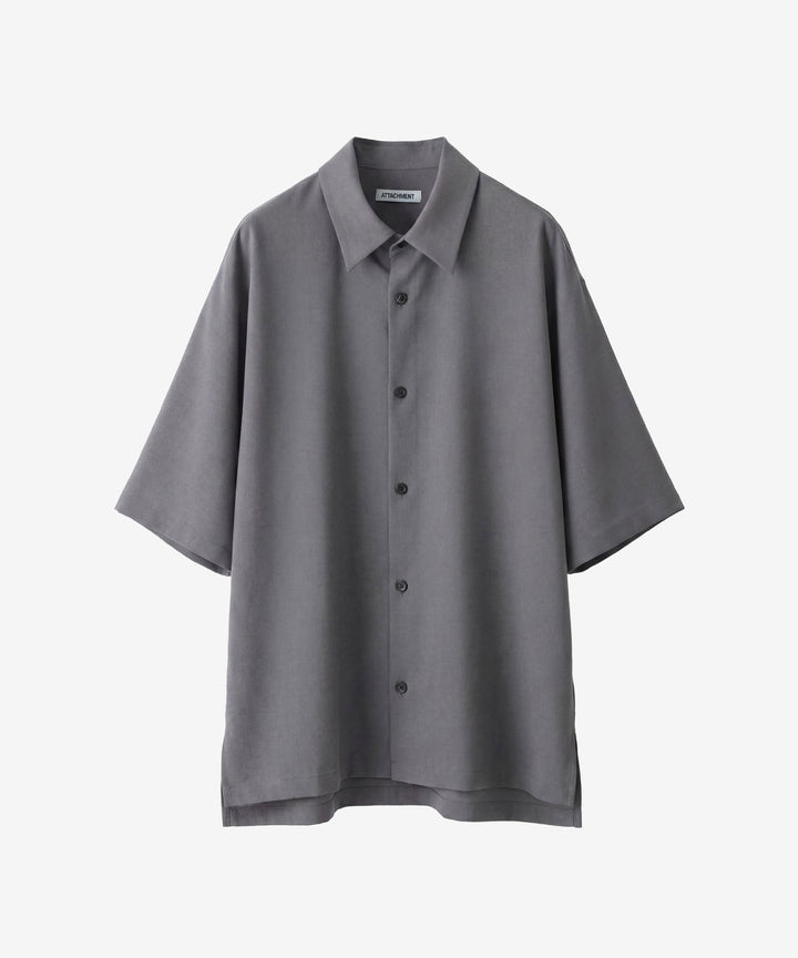 ATTACHMENT / EXCLUSIVE ITEMアタッチメントのPE LIGHT TROPICAL DOLMAN SLEEVE REGULAR COLLAR SHIRT S/S - L.GRAYの公式通販サイトsession福岡セレクトショップ