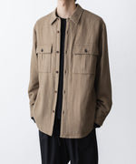 画像をギャラリービューアに読み込む, ATTACHMENT アタッチメントのRY/CO/SI FLANNEL PADDING L/S SHIRT - CAMELの公式通販サイトsession福岡セレクトショップ

