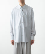 画像をギャラリービューアに読み込む, ATTACHMENT アタッチメントのWO/PE STRIPE L/S SHIRT - S.BLUEの公式通販サイトsession福岡セレクトショップ
