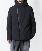 画像をギャラリービューアに読み込む, ATTACHMENT / EXCLUSIVE ITEMアタッチメントのNY 2WAY STRECH ROUND ZIP HOODED JACKET - BLACKの公式通販サイトsession福岡セレクトショップ
