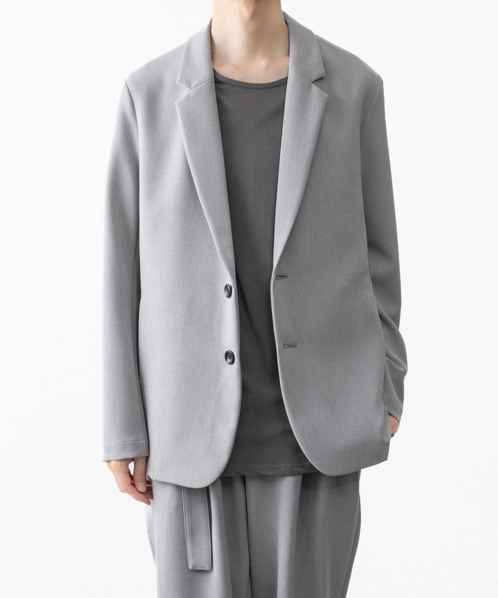 ATTACHMENT アタッチメントのPE STRETCH DOUBLE CLOTH 2B JKT - L.GRAYの公式通販サイトsession福岡セレクトショップ