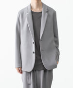 画像をギャラリービューアに読み込む, ATTACHMENT アタッチメントのPE STRETCH DOUBLE CLOTH 2B JKT - L.GRAYの公式通販サイトsession福岡セレクトショップ
