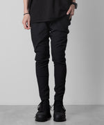 画像をギャラリービューアに読み込む, ATTACHMENT アタッチメントのPE HIGH COUNT DOUBLE CLOTH SIDE POCKET EAZY PANTS - BLACKの公式通販サイトsession福岡セレクトショップ
