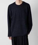 画像をギャラリービューアに読み込む, ATTACHMENT アタッチメントのWOxPE DOUBLE FACE KNIT CREWNECK PULLOVER L/S - NAVY 公式通販サイトsession福岡セレクトショップ
