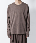 画像をギャラリービューアに読み込む, ATTACHMENT アタッチメントの× JOHN SMEDLEY MERINO EXTRAFINE WELTED CREW NECK L/S - D.CAMELの公式通販サイトsession福岡セレクトショップ
