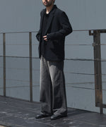 画像をギャラリービューアに読み込む, ATTACHMENT アタッチメントの11OZ DENIM WIDE JEANS - BLACKの公式通販サイトsession福岡セレクトショップ
