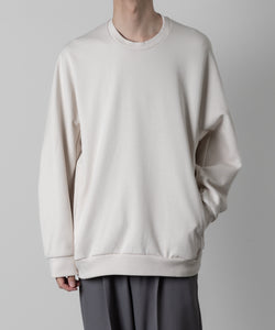 【ATTACHMENT】ATTACHMENT アタッチメントのCO/PE DOUBLE KNIT SWEAT SHIRT - OFF WHITE 公式通販サイトsession福岡セレクトショップ