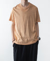 【 VEIN 】37/1 RAFFY JERSEY S/S TEE - D.ORANGE