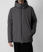 画像をギャラリービューアに読み込む, ATTACHMENT アタッチメントの3LAYER LIGHT TAFFETA HOODED DOWN JACKET - D.GRAY 公式通販サイトsession福岡セレクトショップ
