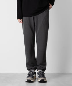 ATTACHMENT アタッチメントのSOFT CLASSIC TERRY SWEAT PANTS - D.GRAYの公式通販サイトsession福岡セレクトショップ