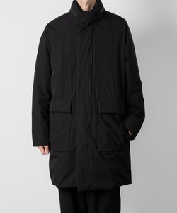 ATTACHMENT アタッチメントの3LAYER LIGHT TAFFETA UTILITY DOWN COAT - BLACK 公式通販サイトsession福岡セレクトショップ