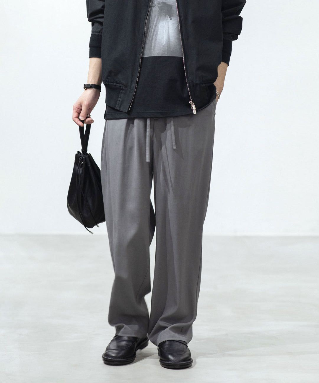 ATTACHMENT アタッチメントのSMOOTH LEATHER LOAFER - BLACKの公式通販サイトsession福岡セレクトショップ