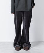 画像をギャラリービューアに読み込む, ATTACHMENT アタッチメントのCO/PE VELOR JERSEY 3D TRACK WIDE PANTS - D.GRAYの公式通販サイトsession福岡セレクトショップ
