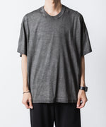 画像をギャラリービューアに読み込む, VEIN ヴェインの100/3 SUEDE JERSEY COLD DYED VESSEL S/S TEE - GRAYの公式通販サイトsession福岡セレクトショップ
