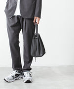 画像をギャラリービューアに読み込む, ATTACHMENT / EXCLUSIVE ITEMアタッチメントのSYNTHETIC LEATHER SMALL BUCKET BAG - GRAYの公式通販サイトsession福岡セレクトショップ
