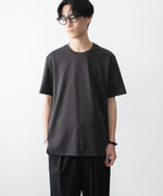 画像をギャラリービューアに読み込む, ATTACHMENT アタッチメントのCOTTON DOUBLE FACE SLIM FIT S/S TEE - D.GRAYの公式通販サイトsession福岡セレクトショップ
