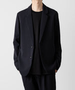 画像をギャラリービューアに読み込む, ATTACHMENT アタッチメントのPE STRETCH DOUBLE CLOTH 2B JACKET - NAVY 公式通販サイトsession福岡セレクトショップ
