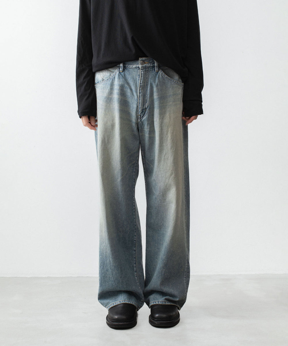 ATTACHMENT アタッチメントの11OZ DENIM WIDE JEANS - L.NAVYの公式通販サイトsession福岡セレクトショップ