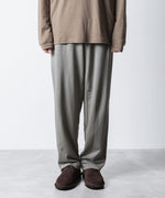 画像をギャラリービューアに読み込む, ATTACHMENT アタッチメントのCOTTON DOUBLE FACE LOUNGE TROUSERS - L.KH GRAYの公式通販サイトsession福岡セレクトショップ
