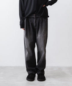 ATTACHMENT / EXCLUSIVE ITEM /アタッチメント】11oz DENIM 1TUCK