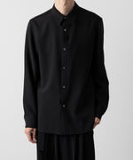 画像をギャラリービューアに読み込む, ATTACHMENT アタッチメントのPE STRETCH VIYELLA REGULAR COLLAR DRESS SHIRT - BLACK 公式通販サイトsession福岡セレクトショップ
