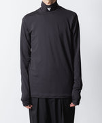 画像をギャラリービューアに読み込む, VEIN ヴェインのCOOLMAX STRETCH JERSEY VPW　HIGH NECK L/S TEE - BLACKの公式通販サイトsession福岡セレクトショップ
