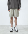 【 ATTACHMENT 】WO/PE STRIPE EASY SHORTS - S.GRAY