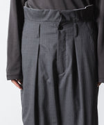 画像をギャラリービューアに読み込む, ATTACHMENT アタッチメントのT/W/SI STRETCH GABARDINE FLAP TROUSERS - S.GRAYの公式通販サイトsession福岡セレクトショップ
