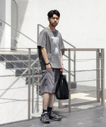 画像をギャラリービューアに読み込む, ATTACHMENT アタッチメントの30//2 SUVIN JERSEY PRINT TEE - GRAYの公式通販サイトsession福岡セレクトショップ
