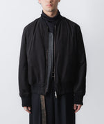 画像をギャラリービューアに読み込む, VEIN ヴェインのSYNTHETIC SUEDE LEATHER BOMBER JKT - BLACKの公式通販サイトsession福岡セレクトショップ
