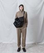 画像をギャラリービューアに読み込む, ATTACHMENT アタッチメントの1/60 WOOL SMOOTH HOODED PULLOVER - CAMELの公式通販サイトsession福岡セレクトショップ
