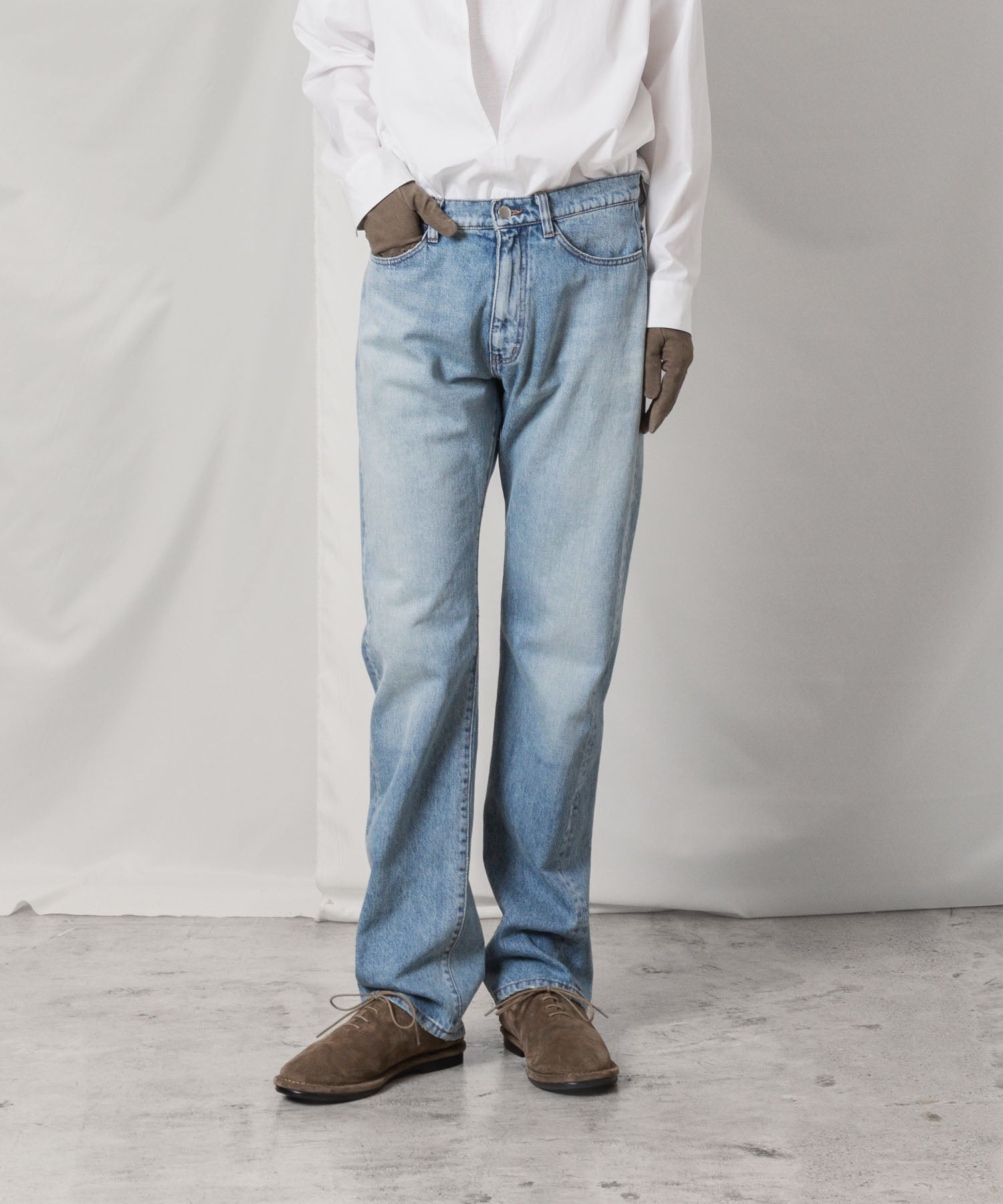 ATTACHMENT アタッチメントの13OZ DENIM STRAIGHT JEANS - L.NAVYの公式通販サイトsession福岡セレクトショップ