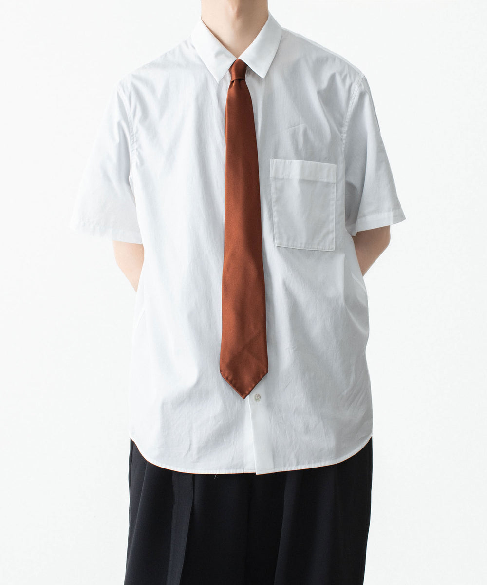 ATTACHMENT アタッチメントのSILK SATIN TIE - BROWNの公式通販サイトsession福岡セレクトショップ