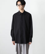 画像をギャラリービューアに読み込む, ATTACHMENT アタッチメントのWO/TA STRETCH TRO L/S SHIRT - BLACKの公式通販サイトsession福岡セレクトショップ
