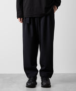 画像をギャラリービューアに読み込む, ATTACHMENT アタッチメントのPE STRETCH DOUBLE CLOTH BELTED TAPERED FIT TROUSERS - NAVY 公式通販サイトsession福岡セレクトショップ
