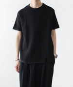 画像をギャラリービューアに読み込む, VEIN ヴェインの30//2 WAFFLE RAGLAN S/S TEE - BLACKの公式通販サイトsession福岡セレクトショップ
