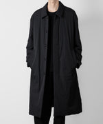 画像をギャラリービューアに読み込む, ATTACHMENT アタッチメントのNY TAFFETA PADDING BALLCOLLAR COAT - BLACK 公式通販サイトsession福岡セレクトショップ
