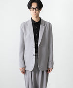 画像をギャラリービューアに読み込む, ATTACHMENT アタッチメントのPE STRETCH DOUBLE CLOTH 2B JKT - L.GRAYの公式通販サイトsession福岡セレクトショップ
