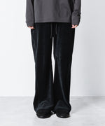 画像をギャラリービューアに読み込む, ATTACHMENT アタッチメントのCO/PE VELOR JERSEY TRACK JACKET - BLACKの公式通販サイトsession福岡セレクトショップ
