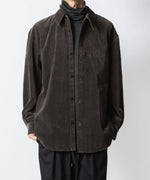 画像をギャラリービューアに読み込む, VEIN ヴェインのFINX CO CORDUROY L/S SHIRT - D.GRAYの公式通販サイトsession福岡セレクトショップ
