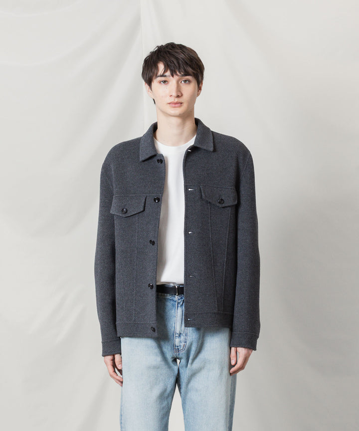 ATTACHMENT アタッチメントのWO/CA DOUBLE FACE BEAVER TRACKER JACKET - X.GRAYの公式通販サイトsession福岡セレクトショップ