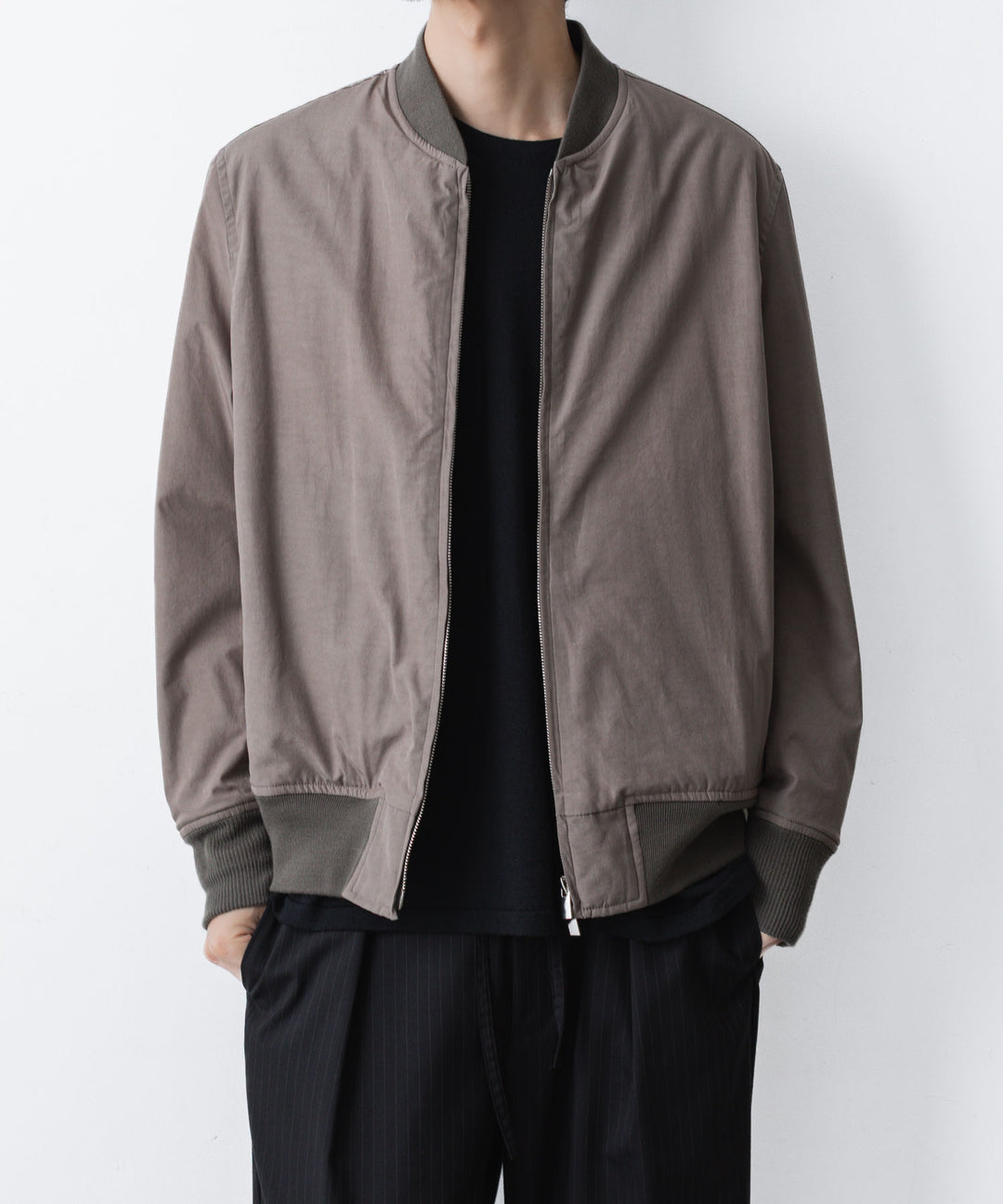 ATTACHMENT アタッチメントのCO/NY WEATHER CLOTH MA-1 - KHAKI GRAYの公式通販サイトsession福岡セレクトショップ