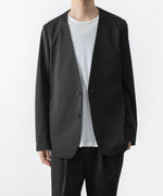 画像をギャラリービューアに読み込む, ATTACHMENT / EXCLUSIVE ITEMアタッチメントのLUCA MATTE TWIST COLLARLESS JKT - D.KHAKIの公式通販サイトsession福岡セレクトショップ
