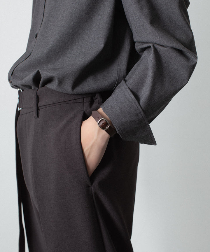ATTACHMENT アタッチメントのCOW LEATHER BRACELET - BROWNの公式通販サイトsession福岡セレクトショップ