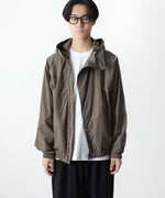 画像をギャラリービューアに読み込む, ATTACHMENT アタッチメントのNY TAFFETA HOODED TRACK JKT - KHAKI GRAYの公式通販サイトsession福岡セレクトショップ
