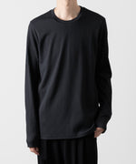 画像をギャラリービューアに読み込む, ATTACHMENT アタッチメントのPE STRETCH RIB SLIM FIT L/S TEE - D.GRAY 公式通販サイトsession福岡セレクトショップ
