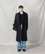画像をギャラリービューアに読み込む, ATTACHMENT アタッチメントのWOOL SHAGGY PADDING CHESTER COAT - BLACKの公式通販サイトsession福岡セレクトショップ
