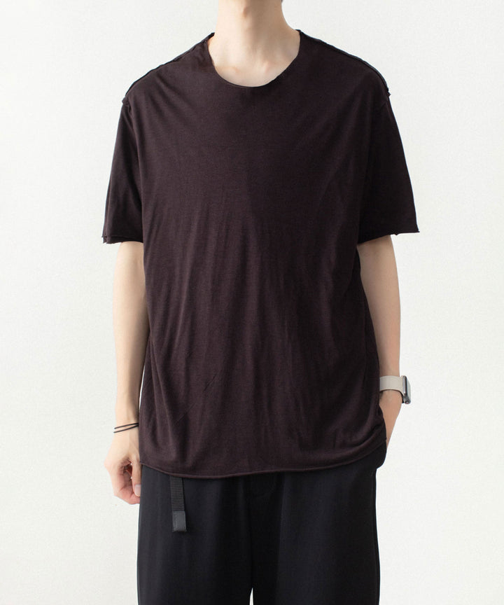 ATTACHMENT アタッチメントのCO/CU JERSEY SLIM FIT LAYERED S/S TEE - D.BROWNの公式通販サイトsession福岡セレクトショップ